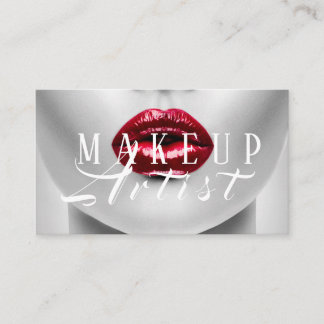 Moderne Make-up Artist Business Card Visitenkarte