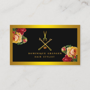 Moderne Makeup Artist & Hair Stylist Salon Visitenkarte