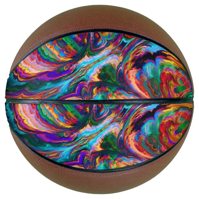 Moderne Malerei Basketball (Vorderseite)