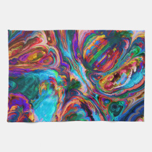 Moderne Malerei Geschirrtuch