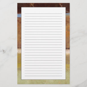 Moderne Malerei in Earth Tones von Norman Wyatt Briefpapier