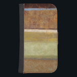 Moderne Malerei in Earth Tones von Norman Wyatt Phone Geldbeutel<br><div class="desc">Gesunde Erdtöne durchdringen dieses moderne Gemälde von Norman Wyatt. Die Farben des Stückes vermischen sich wunderbar und würden in jedem Raum Ihrer Zuhause großartig aussehen. Es wäre auch ein phantastisches Geschenk!</div>
