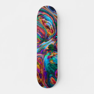 Moderne Malerei Skateboard