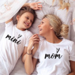 Moderne Mama Drehbuch Muttertag T-Shirt<br><div class="desc">Mommy Modern Mama Muttertagsfest T - Shirt mit elegantem Drehbuch</div>