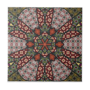 Moderne Mandala Keramik Tile Fliese