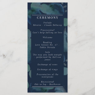 Moderne Marine Emerald Abstrakt Watercolor Programm