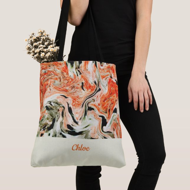 Moderne Marmortasche (Von Nahem)