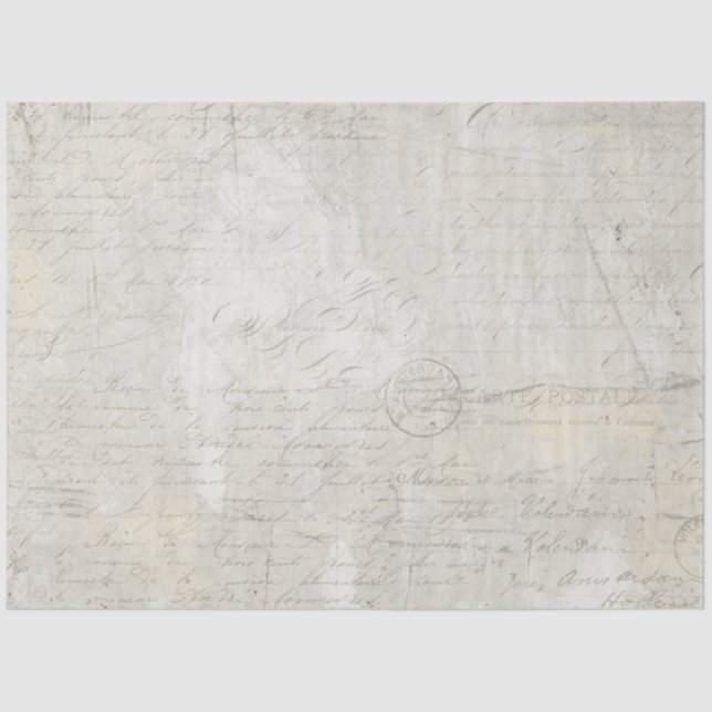 Moderne Marmortextur Grau Beige Decoupage Art Tes Seidenpapier (Vorderseite)