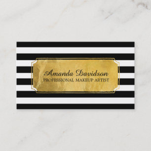 Moderne Maskenbildner-Visitenkarten Visitenkarte