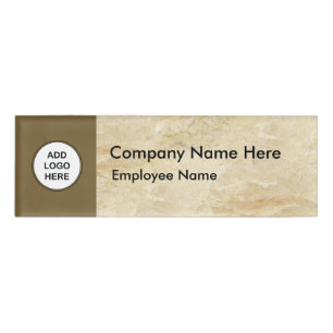 Moderne Massenlogo-Name Identifikations-Abzeichen Namenschild