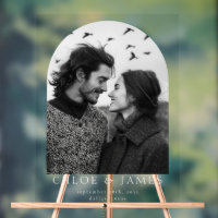 Moderne, maßgeschneiderte Foto Arch Wedding Willko