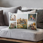 Moderne, maßgeschneiderte FotoCollage Lendenkissen<br><div class="desc">Erstellen Sie Ihr eigenes individuelles Foto-Kissen,  fügen Sie einfach Ihre Lieblingsbilder für ein personalisiertes Kissen mit Familienausgang hinzu.</div>
