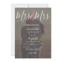 Moderne Master Drehbuch Rosa Foto Lesben Hochzeit