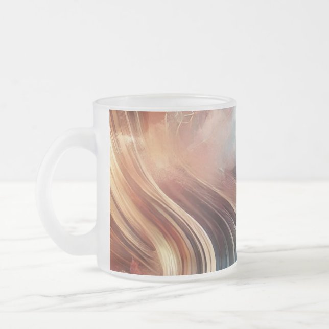 Moderne Mattierte Tasse (Links)