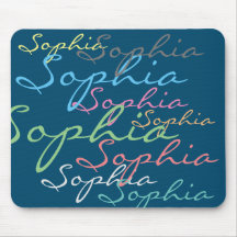 Moderne Maximalistische Individuelle Name Einzigar