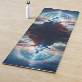Moderne Meditations-Workout-Wellness Yogamatte