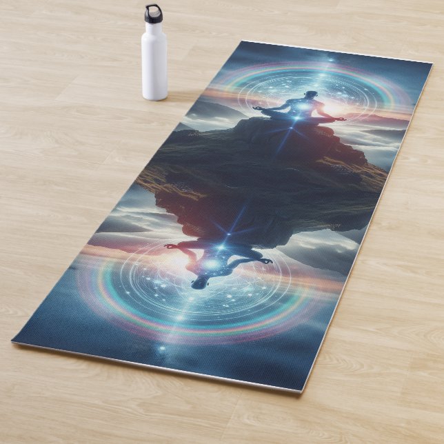 Moderne Meditations-Workout-Wellness Yogamatte (Beispiel)