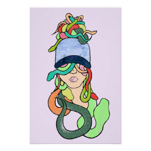 Moderne Medusa Poster
