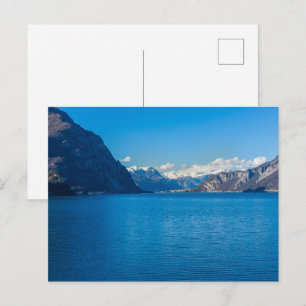 Moderne Meerblick-Wohnung Postkarte