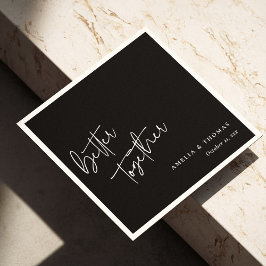 Moderne Meets Classic: Personalisiert besser zusam Serviette