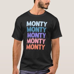 Moderne, mehrfarbige Texteinheit T-Shirt