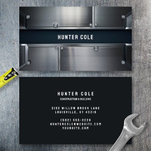 Moderne Metall-Industrie-Konstruktion Visitenkarte