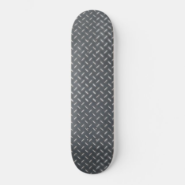 Moderne Metalldiamant-Platte Skateboard (Vorderseite)