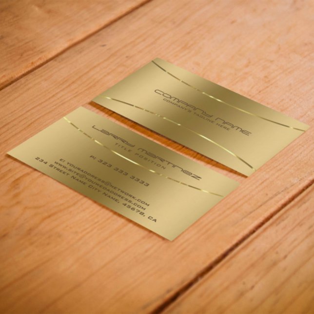 Moderne metallische Imitate aus Edelstahl Visitenkarte (Von Creator hochgeladen)