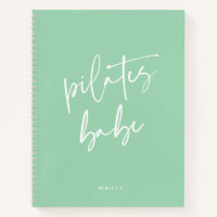 Moderne Minenkalligraphie Workout Gym Pilates Babe