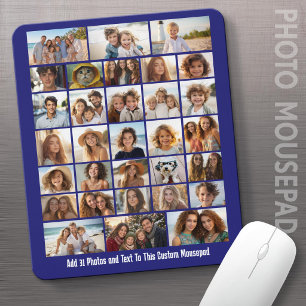 Moderne Minimal 31 Foto-Collage mit individuellem Mousepad