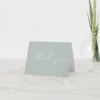 Moderne Minimal Babydusche Danke Karte
