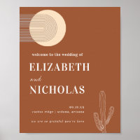 Moderne Minimal-Boho-Wüste | Terra Cotta Welcome