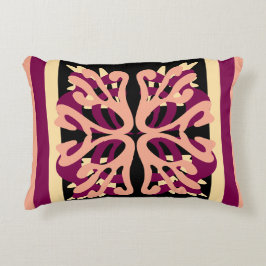 Moderne Minimal Bold Art Herzen Dekokissen