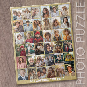 Moderne Minimal Gold Party Bilder - 36 Fotos Puzzle