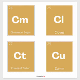 Moderne Minimal Küchenpantry-Speicherplatten Aufkleber