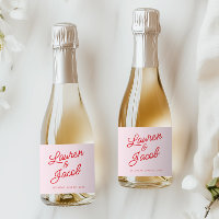 Moderne Minimal Minimalistisch rosa Rosa Wedding M