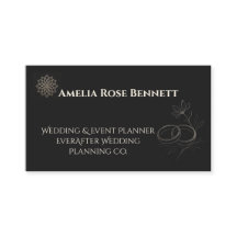 Moderne Minimal-Ringe Floral | Hochzeits-Event-Pla