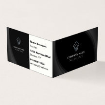 Moderne Minimal Typografie Black