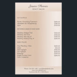 Moderne minimale Beige Hautfarbe Flyer<br><div class="desc">Modernes Business,  minimalistisch,  beige.  Entworfen für Designer,  Stylist,  Salons,  Haare und Make-up Künstler,  Nägel und Lash Künstler,  Wellness-Center und mBearbeiten Sie die Karte,  indem Sie Ihre Daten eingeben. Sie können den Schriftart,  die Farbe und die Position individuell durch "weitere Personalisierung" auswählen.</div>