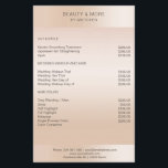 Moderne minimale Beige Hautfarbe Flyer<br><div class="desc">Modernes Business,  minimalistischer Tisch,  Beige. Entworfen für Designer,  Stylist,  Salons,  Haare und Make-up,  Nägel und Lller,  Wellness-Center und mSie die,  Künstler,  . Sie können Schriftart,  Farbe und die Position durch "für Personalisierung".</div>