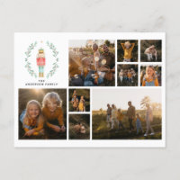 Moderne minimale Foto Collage Weihnachten elegant