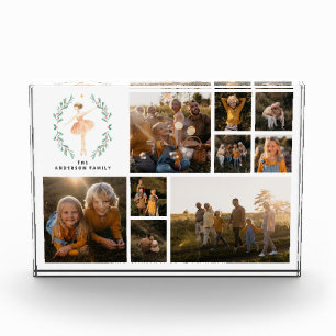 Moderne minimale Foto Collage Weihnachten elegant