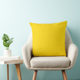 Moderne minimale gelbe Farbe Kissen
