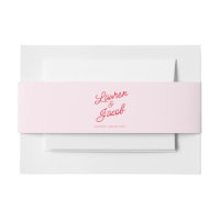 Moderne Minimale Minimalistische Rosa- und Rothals