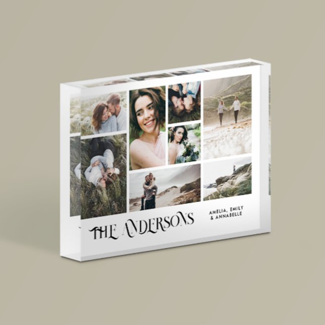 Moderne minimale Multi 8 Foto beste Freunde (Von Creator hochgeladen)