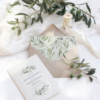 Moderne, minimale Olivenbäume