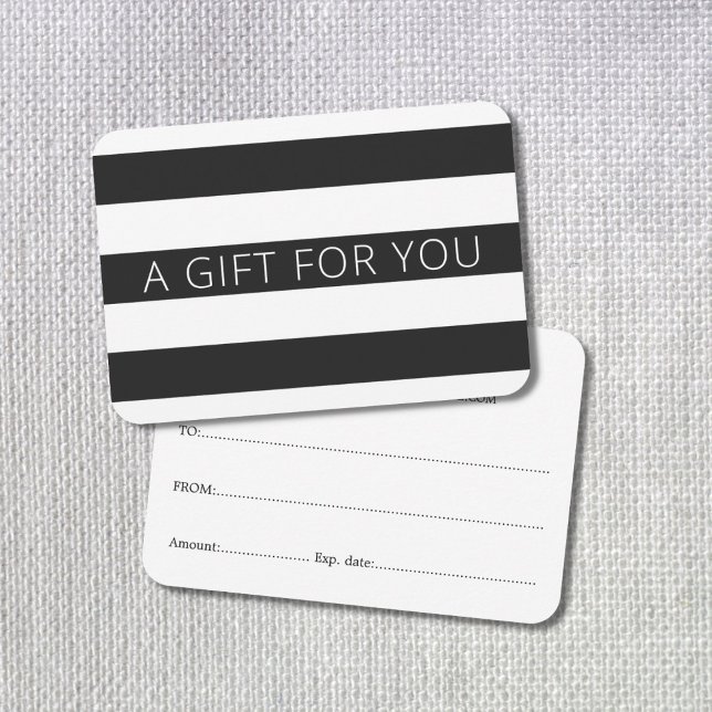 Moderne minimale Schwarz-weiße Streifen Schönheit (Von Creator hochgeladen)