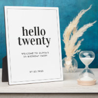 Moderne minimale Schwarz-weiße Typografie 20 Gebur