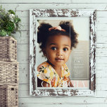 Moderne minimale Zeitschriftenabdeckung | Jedes Ja Poster<br><div class="desc">Dieses Geburtstags-Fundus-Faktenschild ist so gestaltet, dass es wie ein stilvolles Magazin-Cover aussieht. Mit trendigem, modernem Typografie-Overlay und Ihrem bevorzugten Foto. Eine perfekte Foto-Stütze für einen ganz besonderen Tag und dann als wahre Sehnsucht danach! Design bietet auch ein paar lustige Fakten, die Sie gewollt haben, um sich an Ihr kleines zu...</div>