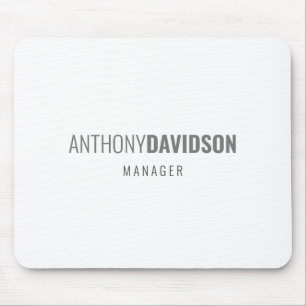 Moderne Minimalistisch Elegante Beruflich Mousepad